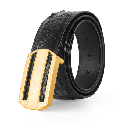 顺丰配送-钢7拉丝不锈钢平滑扣皮带包头钢扣头休闲户外男士裤带头PD210465J