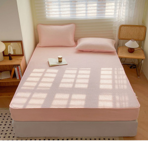 床套床笠罩床单宝宝针织棉单件床垫套床垫保护罩大豆纤维夹棉床