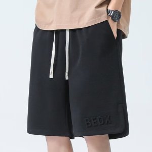 夏季运动短裤男vibe欧美式街头宽松百搭阔腿裤直筒五分裤