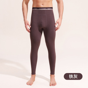男士免穿内裤秋裤二合一有7A内裆紧身弹力高腰打底保暖裤男款