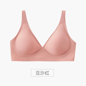 果冻软支撑无痕内衣女法式性感无钢圈文胸小胸聚拢薄款调整型胸罩_1