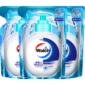 威露士(Walch)健康呵护洗手液补充袋装525ml多规格