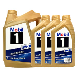 Mobil金美孚1号澎湃动力 5W30 4-5-6-7L装