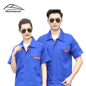 IRONROAD夏季工作服套装短袖工装E34 套