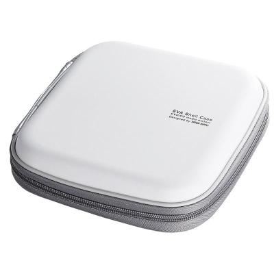 日本山业（Sanwasupply)车载CD包/光盘收纳包/汽车用CD盒/24片装FCD-SH24WH24片白色