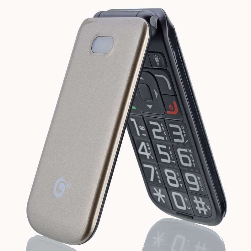 德赛t258 老人手机(咖啡金)td-scdma/gsm