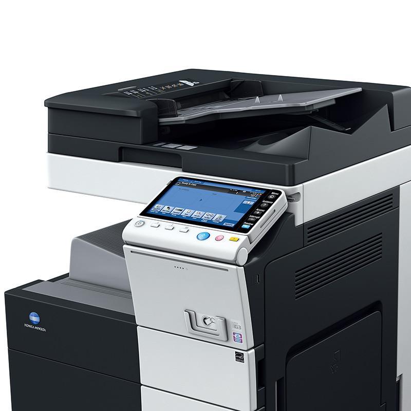 柯尼卡美能达(konicaminolta)754e黑白a3数码复合机含送稿器,双面器