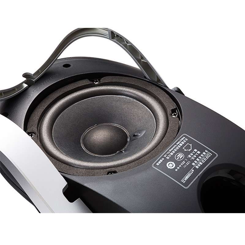 前卫造型 仿生外观 音箱高光黑 漫步者时尚迷你/组合音响e1100mk11