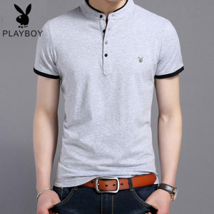夏季男士短袖t恤 韩版修身半袖T恤男 青年男装上衣POLO衫 PB-8809