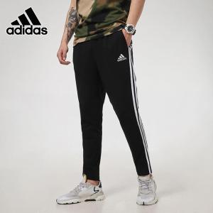 adidas阿迪达斯长裤男裤2021夏季新款运动裤三条纹休闲裤GK8995