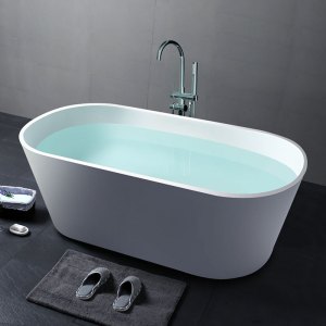 艾戈恋家浴缸单独式浴缸成人家用 加厚亚克力浴缸 无缝一体小户型浴池 810