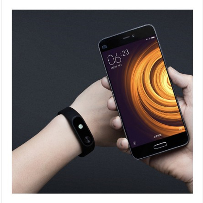 小米手环2 二代防水智能运动蓝牙手表男女心率记步计步器腕带