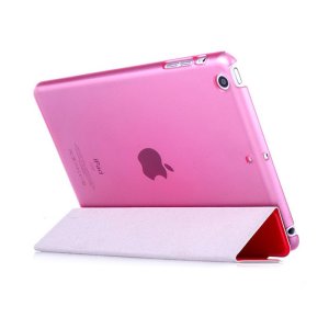 魅爱琳 ipadair保护套 蚕丝纹皮套 air1保护壳 ipad5保护套 苹果平板电脑外壳 翻盖支架 磨砂半透简约轻薄