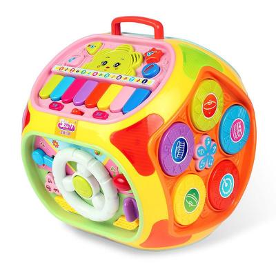 宝丽益智学习屋七面体婴儿玩具0-1岁1-3岁儿童益智力开发智慧屋幼儿宝宝玩具魔方