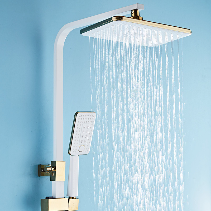 裕浴(yucogo)淋浴花洒套装 淋雨喷头卫生间浴室冷热沐浴器