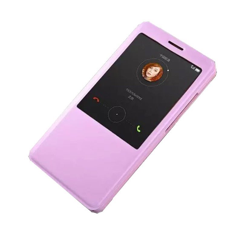 坚达 手机套 智能皮套 开窗 翻盖皮套 适用于步步高y33手机套支架皮套