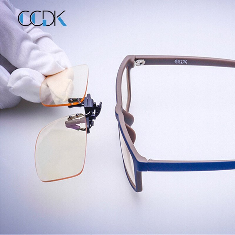 ccdk防辐射防蓝光近视镜夹片 电脑手游护目夹片 超轻时尚