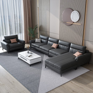 梵宜北欧轻奢免洗科技布小户型现代简约组合布艺沙发