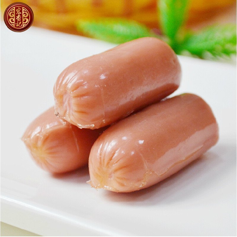 宏香记奥尔良烤肠原味500g 迷你小香肠肉枣休闲零食品