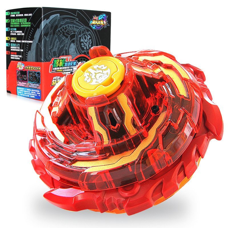 奥迪双钻陀螺 飓风战魂3智能控制系列陀螺玩具 烈风圣翼赤炼狂刀