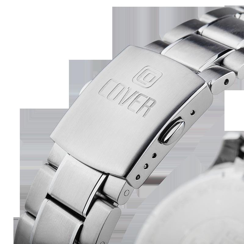 瑞士手表cover高峯男士手表大表盘防水石英腕表