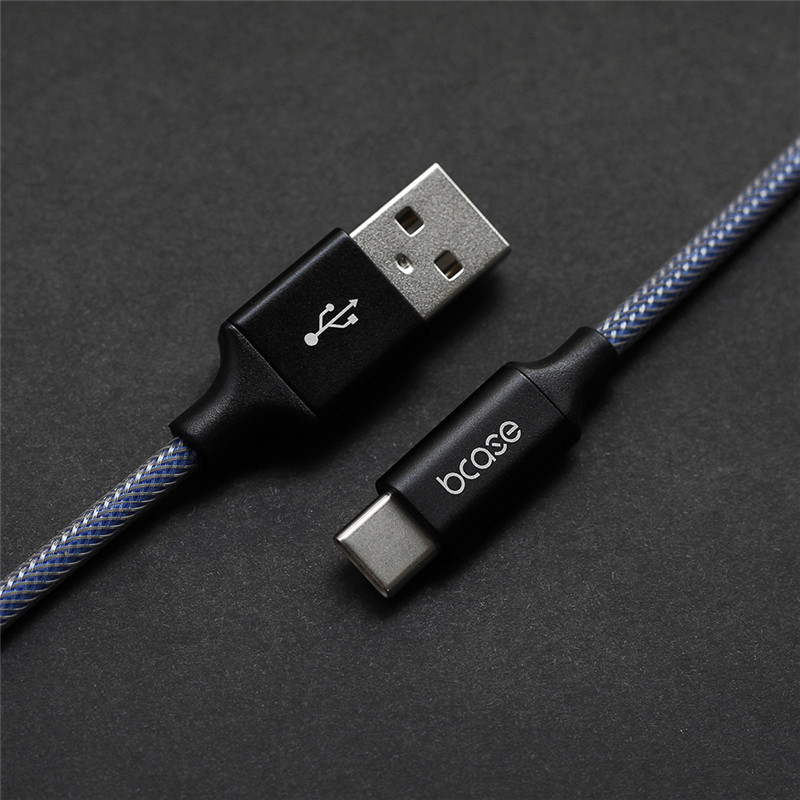 bcase type-c 数据线 编织线1m 安卓手机充电线 适用乐视小米华为魅族