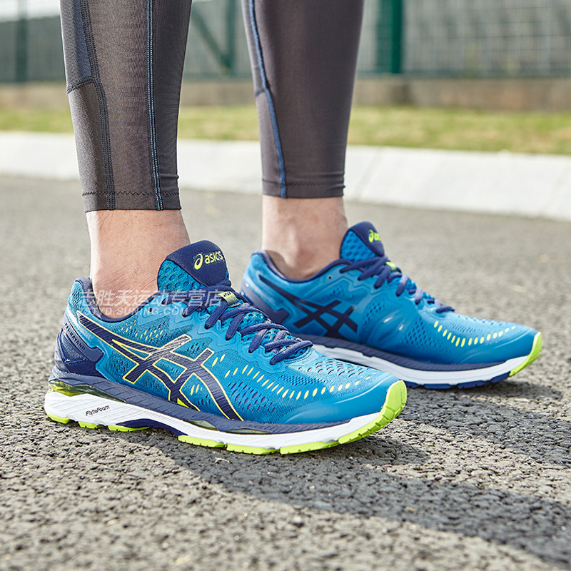 亚瑟士男子慢跑鞋 2017春夏新款 稳定透气路跑鞋运动鞋男 gel-kayano