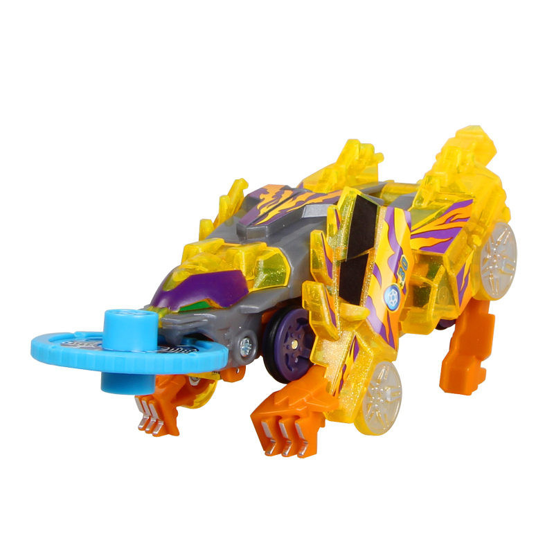 奥迪双钻 机甲兽神 之 爆裂飞车 夺晶变形 激走系列 噬魂战虎681143