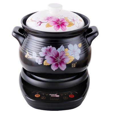 锅电子瓦罐煨瓦锅煲粥锅煎药器熬药罐陶瓷煲汤锅养生壶电砂锅炖中药壶