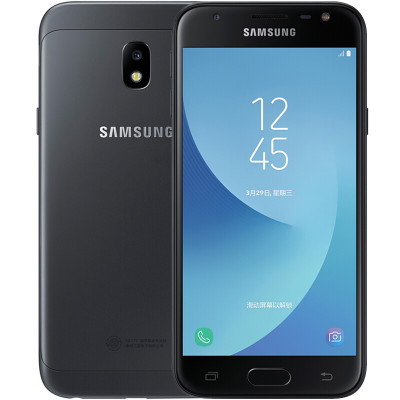 三星galaxy j3 (j3300)3gb 32gb 凝霜蓝 移动联通电信4g手机 双卡双待