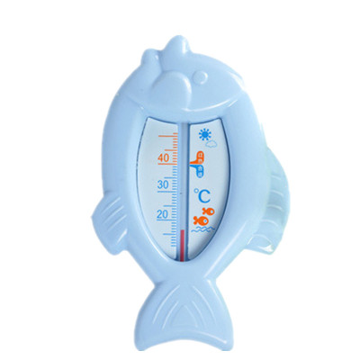 盟宝婴儿水温计宝宝洗澡温度计10-50度家用儿童测水温测室温 兰色