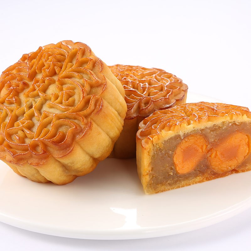 【桂林馆】宏远 陈皮双黄冬蓉月饼礼盒装700g 广式中秋月饼