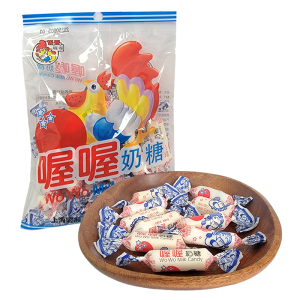 喔喔原味奶糖袋装100g婚庆结婚喜糖砂质型糖果年货休闲零食品