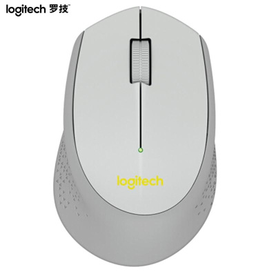罗技(Logitech)M275 无线鼠标笔记本电脑台式机游戏办公M280升级版光电鼠标(灰色)