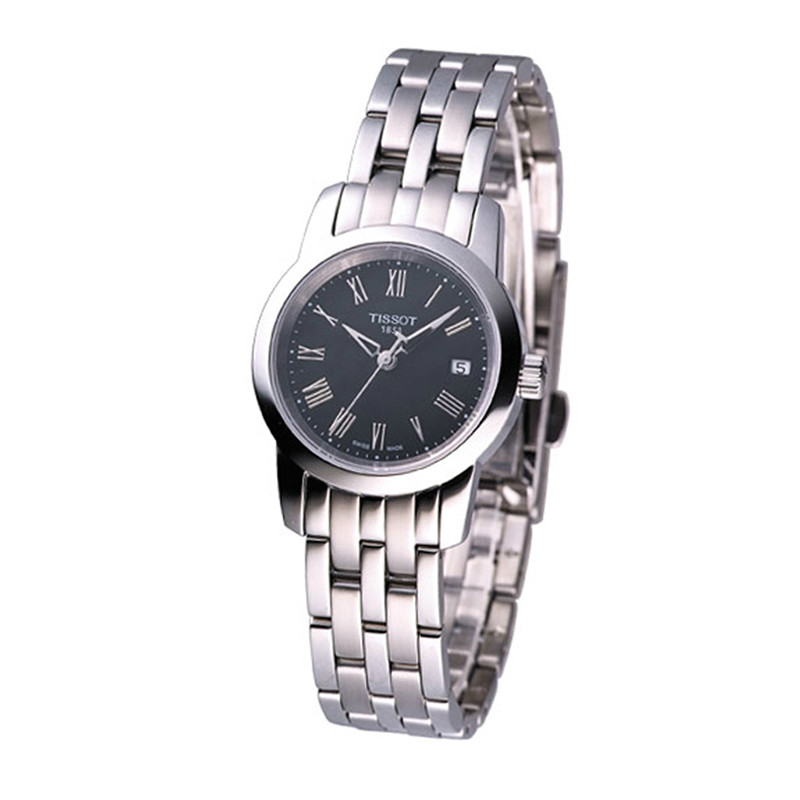 天梭(tissot) 经典系列石英女士手表腕表