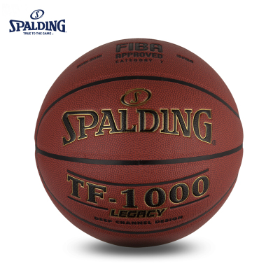 SPALDING斯伯丁旗舰店TF-1000[LEGACY·传奇]室内篮球PU七号篮球(标准男子比赛用球) 74-450Y
