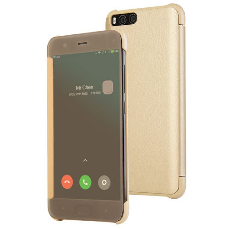 小米6手机壳 小米6手机保护套 小米6皮套 小米6全景智能视窗皮套 全包