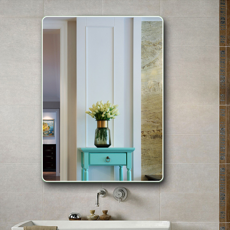 妮多美 无框卫浴镜壁挂浴室镜卫生间镜子洗手间梳妆台厕所镜子 妮多美