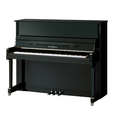 韦伯钢琴PW系列AW121E BP 简约典雅 黑色J教学专业演奏亮光立式钢琴