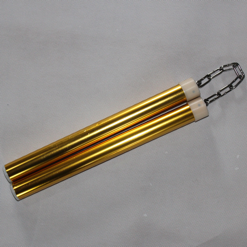 银盛铝合金双节棍跆拳道双截棍铝合金儿童成人二节棍武术跆拳道棍