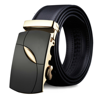 范思曼休闲商务男士皮带百搭自动扣腰带