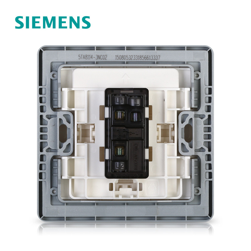 睿致系列一开双控86型 睿致系列 西门子(siemens)开关【价格 图片