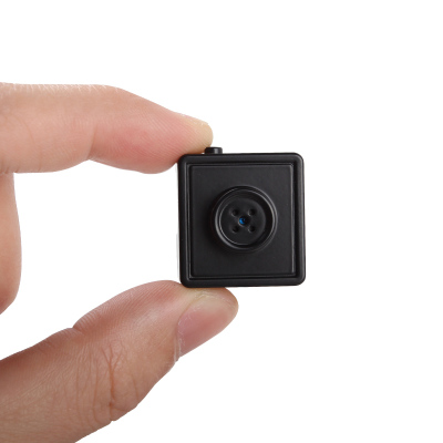 080p纽扣摄像机 无线针孔摄像头 纽扣摄像头高清画质连接电源边冲边录制 可实现24小时监控