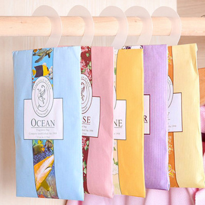 家用衣橱香薰柜子香袋香包房间卧室除味包香囊持久-百合香囊10包