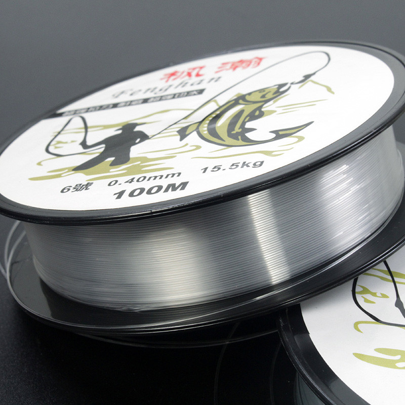 100米鱼线主线子线超强拉力 台钓鱼线渔具用品特价尼龙钓鱼线