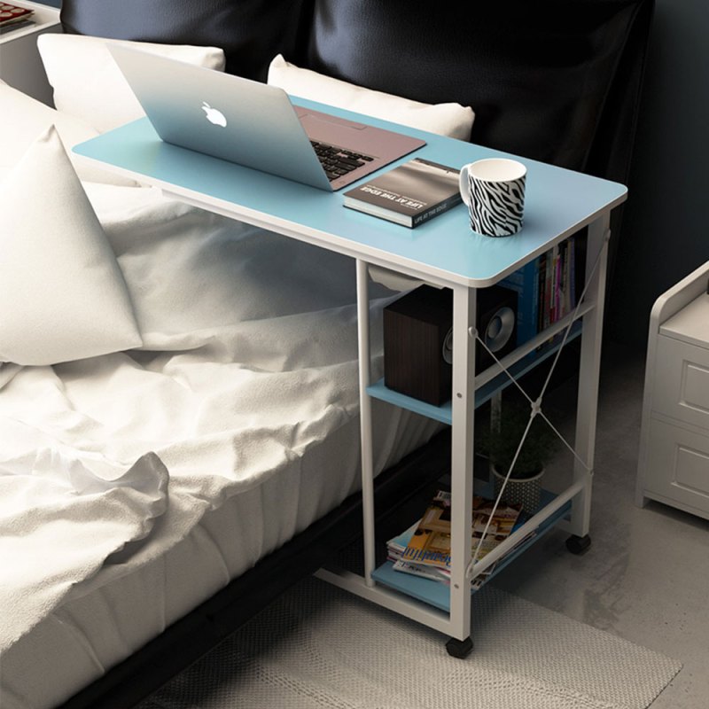 佰泽 笔记本床边电脑桌懒人台式家用床上简易书桌简约移动桌d-09b