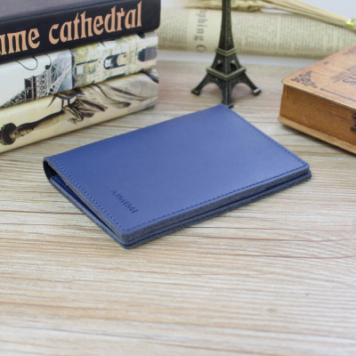 2017新款优质皮包简约薄款牛皮护照包男商务护照套女女士机票夹男式钱包证件包卡包