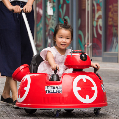 婴幼儿童电动车四轮摇摆遥控汽车可坐人1-3岁小孩宝宝玩具摩托车