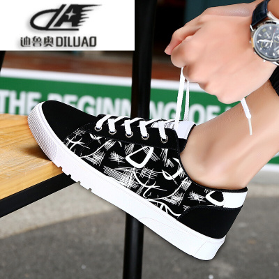 男鞋休闲鞋男板鞋韩版帆布鞋男跑步鞋学生鞋子低帮潮鞋男运动鞋慢跑鞋S903七天无理由退货 品质保证