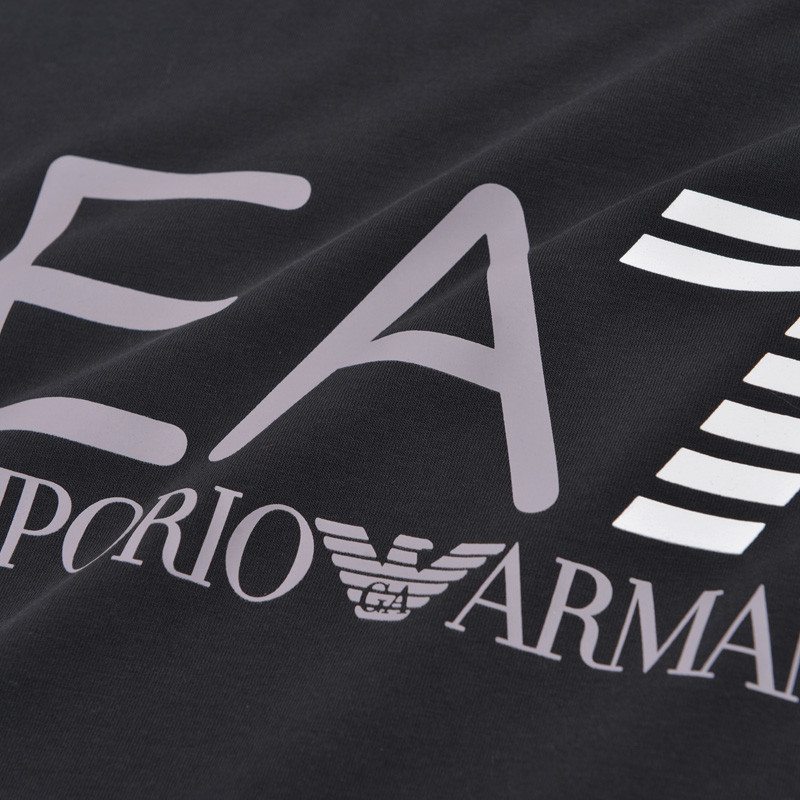 armani/阿玛尼ea7字母logo印花休闲宽松短袖套头t恤 基础百搭日常潮流